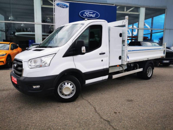 FORD Transit CCb VUL P350 L3 2.0 EcoBlue 130ch Trend Business Benne TVA RECUPERABLE ------26575€  HT ----- 47834 km à vendre